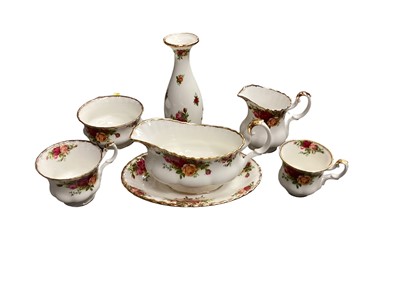 Lot 1168 - Royal Albert Old Country Roses pattern tea, coffee and dinner ware