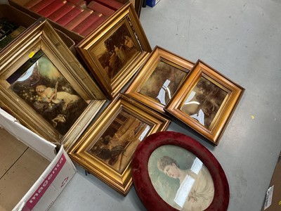 Lot 469 - Collection of crystoleum pictures