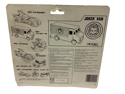 Lot 1890 - ERTL (c1993) DC Comics Batman The Animated Series diecast metal vehicles including Batmobile No.2446, Batplane No.2447, Batboat No.2448, Batcycle No.2449, Gotham City Police Helicopter No.2457 & Br...