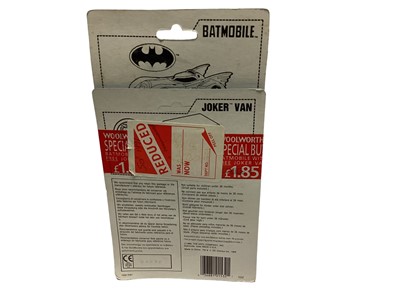 Lot 1890 - ERTL (c1993) DC Comics Batman The Animated Series diecast metal vehicles including Batmobile No.2446, Batplane No.2447, Batboat No.2448, Batcycle No.2449, Gotham City Police Helicopter No.2457 & Br...