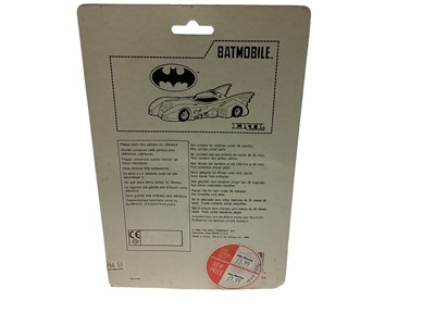 Lot 1890 - ERTL (c1993) DC Comics Batman The Animated Series diecast metal vehicles including Batmobile No.2446, Batplane No.2447, Batboat No.2448, Batcycle No.2449, Gotham City Police Helicopter No.2457 & Br...