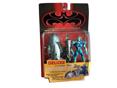 Lot 1890 - ERTL (c1993) DC Comics Batman The Animated Series diecast metal vehicles including Batmobile No.2446, Batplane No.2447, Batboat No.2448, Batcycle No.2449, Gotham City Police Helicopter No.2457 & Br...