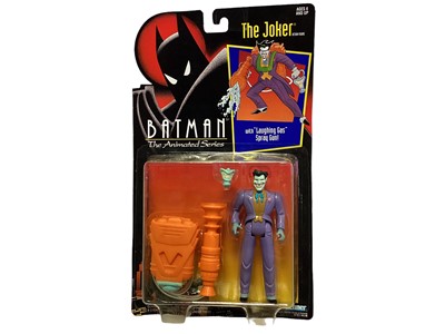 Lot 162 - Kenner (c1994) DC Comics Batman The Animated Series (Foreign & Domestic) action figures including Poison Ivy No.64012, Ninja Robin No.63996, Hiller Croc No.64009, Man-BatM-004A & The Joker M-004A,...