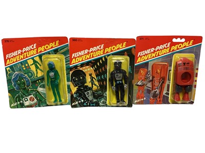 Lot 74 - Fisher-Price (c1979) Adventure People 3 3/4" action figures (5)...