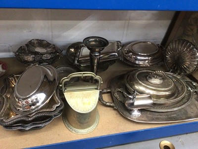 Lot 52 - Collection of silver plate