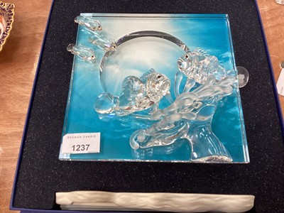 Lot 1237 - Swarovski crystal Wonders of the Sea - Harmony, boxed