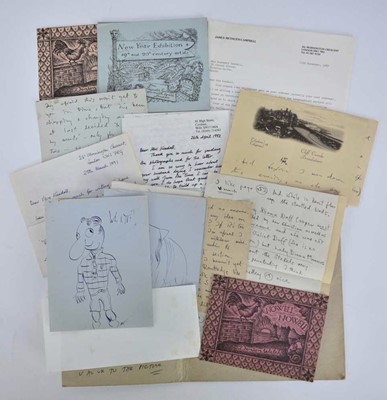 Lot 1165 - Denton Welch (1915-1948) - collection of Christmas cards and correspondence
