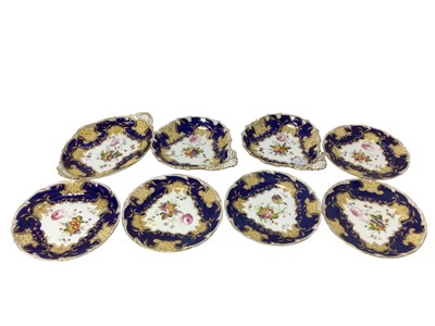 Lot 97 - Mid 19th century part dessert service
