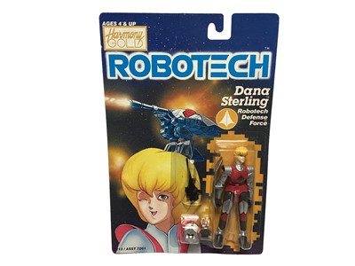 Lot 107 - Harmony Gold (c1992) Robotech Dana Sterling (Robotech Defence Force) 3 1/2" action figure, on card with bubblepack No.7213 (1)