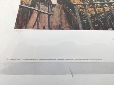 Lot 139 - Carel Weight, signed limited edition print, The Prodigal Son, 250/250, 40cm x 60cm, unframed