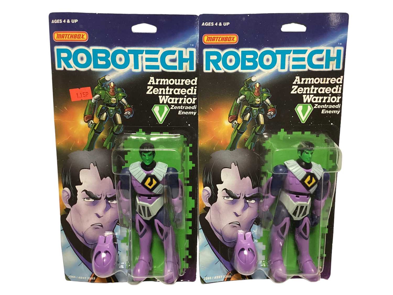 Lot 212 - Matchbox (c1985) Robotech Zentraedi Enemy 5