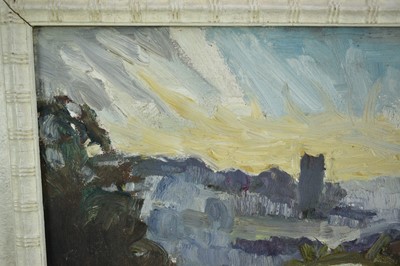 Lot 1714 - *Lucy Harwood (1893-1972) oil on canvas - Landscape