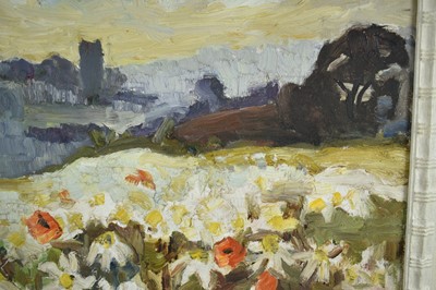 Lot 1714 - *Lucy Harwood (1893-1972) oil on canvas - Landscape