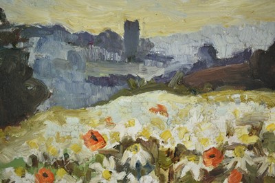 Lot 1714 - *Lucy Harwood (1893-1972) oil on canvas - Landscape