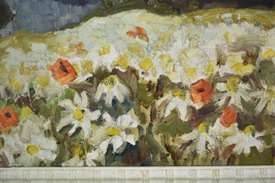 Lot 1714 - *Lucy Harwood (1893-1972) oil on canvas - Landscape