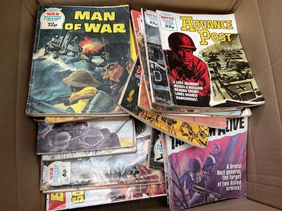 Lot 1699 - Military Comics