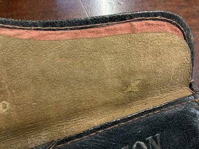 Lot 950 - Rare 18th century Turkish leather wallet