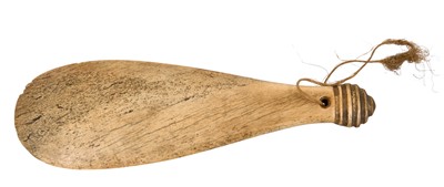Lot 947 - Māori whale bone club (patu parāoa)