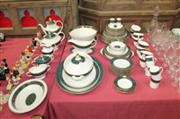 Lot 2104 - Royal Doulton Carslyle H5018 pattern tea and...