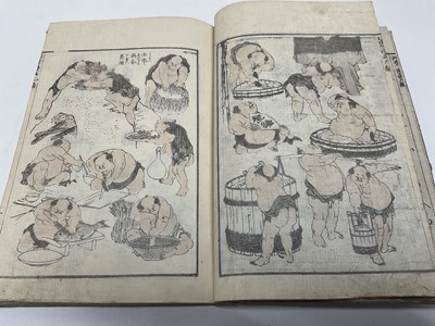 Lot 1702 - Japanese woodblock print book, together with various other books (1 box)