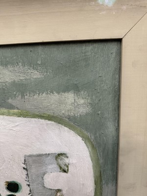 Lot 1032 - *Mary Fedden (1915-2012) oil on canvas - Hyacinth, signed and dated 1975, 41cm x 51cm, signed and titled to artist's label verso, behind glass in gilt frame