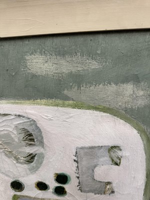 Lot 1032 - *Mary Fedden (1915-2012) oil on canvas - Hyacinth, signed and dated 1975, 41cm x 51cm, signed and titled to artist's label verso, behind glass in gilt frame