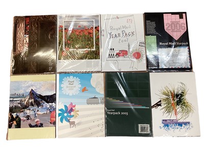 Lot 1400 - Stamps GB  Annual Collectors' packs 1976-2012