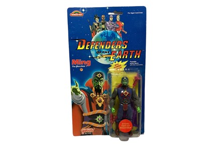 Lot 90 - Galoob (c1985) Defenders of the Earth Ming (The Merciless) 5" action figure, on punched card with bubblepack No.5100 (1)