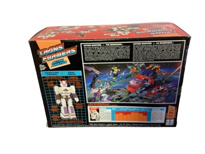 Lot 126 - Hasbro (c1990) Transformers Action Masters Prowl Turbo Cycle (Alternate Mode;Field Artillery Platform) Autobot, boxed No.5921 (1)