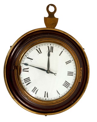 Lot 712 - 19th century Sedan chair clock