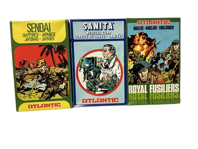 Lot 1820 - HO Scale Sendai No. 4055, Sanita Medical Corp No. 4106 & Royal Fusiliers No. 4053 (3)