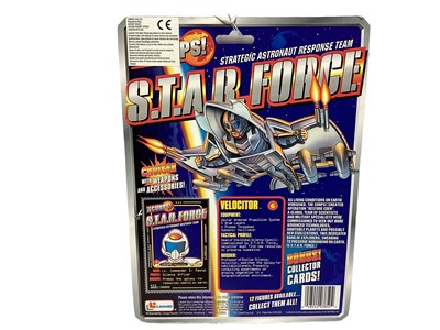 Lot 1898 - Lanard (c1997) The Corps S.T.A.R. Force (Strategic Astronaut Response Team) Cruisers including Cyberfly, Velocitor & Cosmic Cobra, on card with bubblepacks  No.s 3850 (3) / Lanard (c1997) The Corps S.