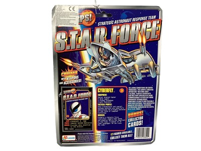 Lot 1898 - Lanard (c1997) The Corps S.T.A.R. Force (Strategic Astronaut Response Team) Cruisers including Cyberfly, Velocitor & Cosmic Cobra, on card with bubblepacks  No.s 3850 (3) / Lanard (c1997) The Corps S.
