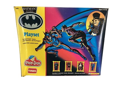 Lot 1816 - Selection of Batman merchandise, on card with bubblepacks (qty)