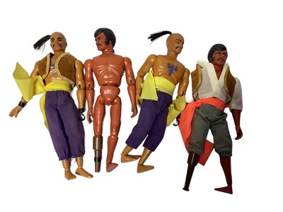 Lot 1827 - Lesney 1970s Fighting Furries action figures, loose (4)