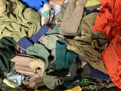 Lot 1843 - Selection of Palitoy Action Man uniforms & clothing (1 box)