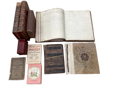 Lot 1484 - Books and ephemera including Sun Fire Office London hand written ledger 1884/85