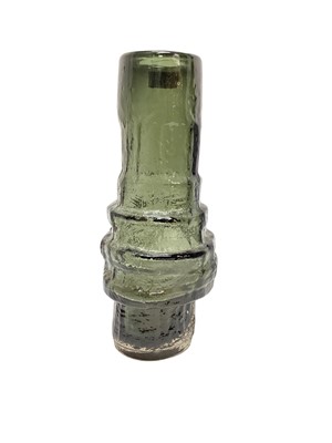 Lot 1115 - Whitefriars Willow hooped vase, designed by Geoffrey Baxter, 29.5cm high