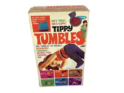Lot 1858 - Palitoy Tippy Tumbles (National Association of Toy Retailers - Girls Toy of the Year 1969), plus Ideal Pepper Tammy's Family No. T-3000 (x2), with original boxes and four dolls (7))