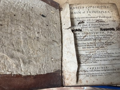 Lot 1693 - Decorative bindings, early documents and newspapers