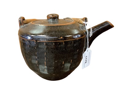 Lot 1178 - Collection of Leach St Ives pottery including lidded teapot, three various jugs and three graduated bowls, all with impressed marks