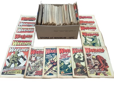 Lot 1795 - Large quantity of (1975/78) Battle picture weekly and Warlord magazines