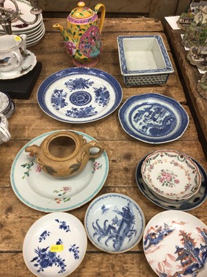 Lot 30 - Group of Chinese and Japanese ceramics, 18th century and later