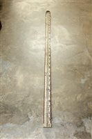 Lot 3661 - Vintage three-stage mahogany and brass bound...