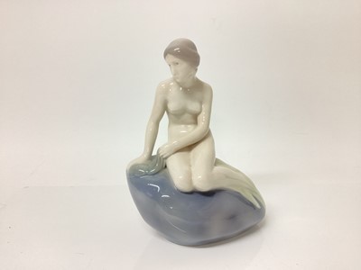 Lot 1131 - Royal Copenhagen Mermaid figure