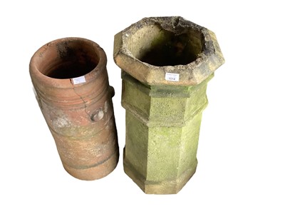 Lot 1514 - Two Victorian chimney pots