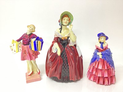 Lot 1134 - Seven Royal Doulton figures to include Geisha HN1292, The Mininette HN1289, etc (7)