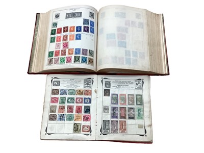 Lot 1479 - Stamps World selection in old Ideal albums, good range of early issues, Centurion album, loose