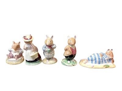 Lot 1166 - Group of ten Royal Doulton Brambly Hedge figures