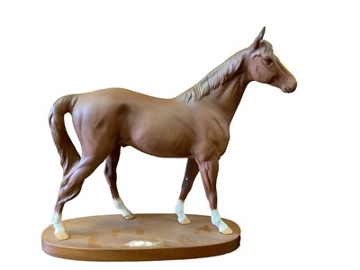 Lot 1184 - Royal Doulton model of The Minstrel on plinth base